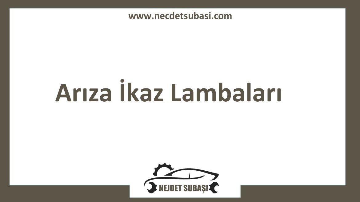 Opel Astra Arıza Lambaları